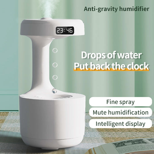 LED Anti Gravity Water Drop Aroma Diffuser Single Arm
